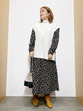 サトみ。さん（レディース・151cm）の冬コーディネート