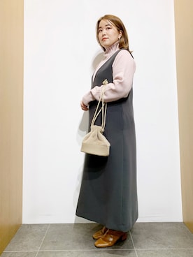 サトみ。さん（レディース・151cm）の冬コーディネート