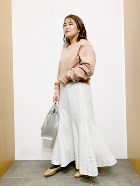 「URBAN RESEARCH（アーバンリサーチ）のアイテム（その他トップス）」を使った、サトみ。さん（レディース・151cm）の冬コーディネート