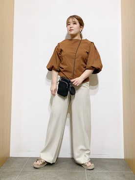 「SHAKA」｜サトみ。さん（レディース・151cm・20代）の春コーディネート