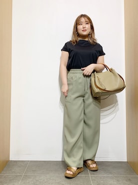 「SHAKA」｜サトみ。さん（レディース・151cm・20代）の春コーディネート