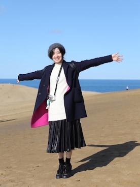 sayaka さん(レディース・160cm)の冬コーディネート