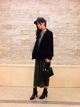 sayaka さん(レディース・160cm)の冬コーディネート