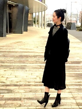 sayaka さん（レディース・160cm）の冬コーディネート