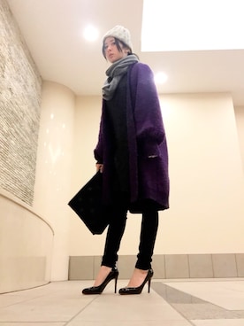 sayaka さん（レディース・160cm）の冬コーディネート