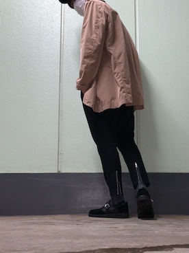 「JOINT WORKS（ジョイントワークス）のアイテム（パンツ）」を使った、IT(ｲｯﾄ)さん（メンズ・172cm）の春コーディネート