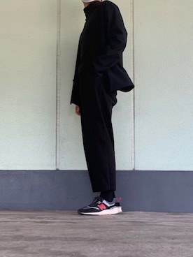 「JOURNAL STANDARD（ジャーナルスタンダード）のアイテム（ノーカラージャケット）」を使った、IT(ｲｯﾄ)さん（メンズ・172cm）の冬コーディネート