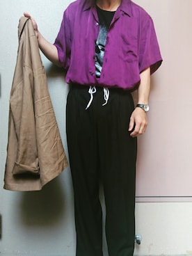 「ラッドミュージシャン」｜「アイテム（その他）」を使った、ともきさん（メンズ・167cm）の春コーディネート