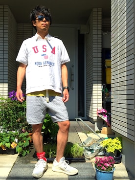 「rxmance（ロマンス）のアイテム」を使った、Ｄ＠ｉさん（メンズ・169cm）の春コーディネート