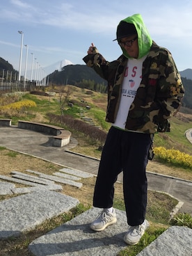 「rxmance（ロマンス）のアイテム」を使った、Ｄ＠ｉさん（メンズ・169cm）の春コーディネート