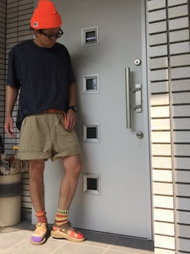 「MR.COMPLETELY（ミスターコンプリートリー）のアイテム」を使った、Ｄ＠ｉさん（メンズ・169cm）の夏コーディネート