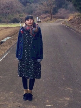 tAshiさん（レディース・161cm）の冬コーディネート