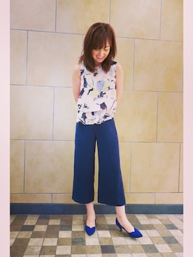 「Launa lea（ラウナレア）のアイテム」を使った、Launaleaさん（レディース・167cm）の夏コーディネート