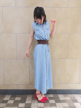 「Launa lea（ラウナレア）のアイテム」を使った、Launaleaさん（レディース・160cm）の秋コーディネート