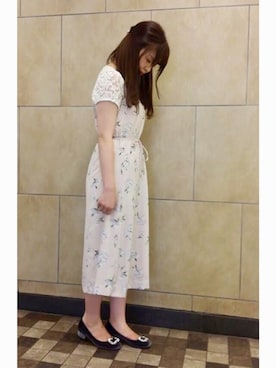 「Launa lea（ラウナレア）のアイテム（パンプス）」を使った、Launaleaさん（レディース・160cm）の秋コーディネート