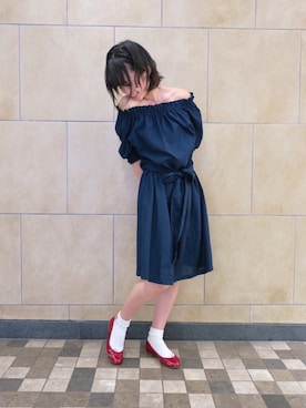 「Launa lea（ラウナレア）のアイテム」を使った、Launaleaさん（レディース・165cm）の秋コーディネート