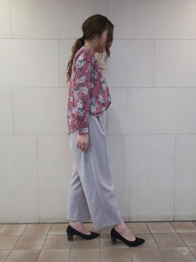 「Launa lea（ラウナレア）のアイテム」を使った、Launaleaさん（レディース・160cm）の秋コーディネート