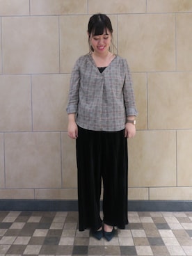 「Launa lea（ラウナレア）のアイテム」を使った、Launaleaさん（レディース・160cm）の冬コーディネート