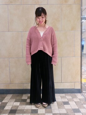 「Launa lea（ラウナレア）のアイテム」を使った、Launaleaさん（レディース・160cm）の冬コーディネート