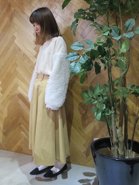 「Launa lea（ラウナレア）のアイテム」を使った、Launaleaさん（レディース・155cm）の冬コーディネート