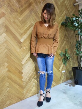 「Launa lea（ラウナレア）のアイテム」を使った、Launaleaさん（レディース・160cm）の冬コーディネート