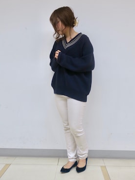 「Launa lea（ラウナレア）のアイテム」を使った、Launaleaさん（レディース・160cm）の冬コーディネート