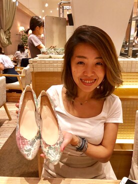 「Launa lea（ラウナレア）のアイテム」を使った、Launaleaさん（レディース・160cm）の夏コーディネート