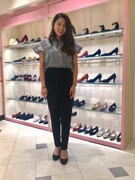 「Launa lea（ラウナレア）のアイテム（パンプス）」を使った、Launaleaさん（レディース・160cm）の秋コーディネート