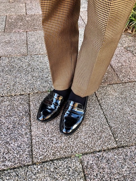 「アイテム（レインシューズ）」を使った、Launaleaさん（レディース・155cm）の秋コーディネート