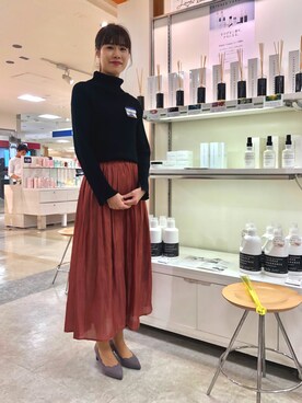 「Launa lea（ラウナレア）のアイテム」を使った、Launaleaさん（レディース・165cm）の秋コーディネート
