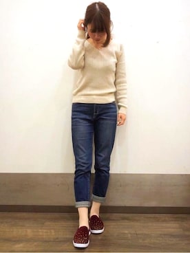 「Launa lea（ラウナレア）のアイテム」を使った、Launaleaさん（レディース・160cm）の冬コーディネート