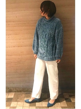 「Launa lea（ラウナレア）のアイテム」を使った、Launaleaさん（レディース・160cm）の冬コーディネート