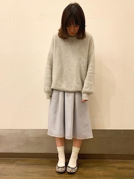 「Launa lea（ラウナレア）のアイテム」を使った、Launaleaさん（レディース・155cm）の冬コーディネート