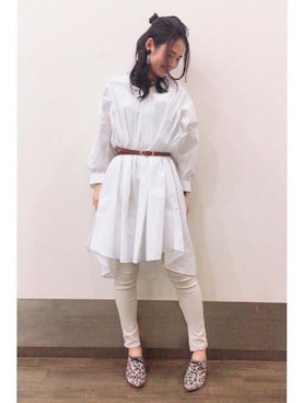 「Launa lea（ラウナレア）のアイテム」を使った、Launaleaさん（レディース・160cm）の春コーディネート