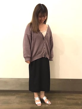 「Launa lea（ラウナレア）のアイテム」を使った、Launaleaさん（レディース・160cm）の春コーディネート