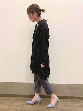 「Launa lea（ラウナレア）のアイテム」を使った、Launaleaさん（レディース・160cm）の春コーディネート