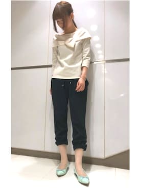 「Launa lea（ラウナレア）のアイテム」を使った、Launaleaさん（レディース・160cm）の夏コーディネート