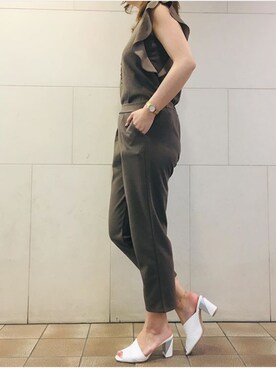 「Launa lea（ラウナレア）のアイテム」を使った、Launaleaさん（レディース・160cm）の夏コーディネート