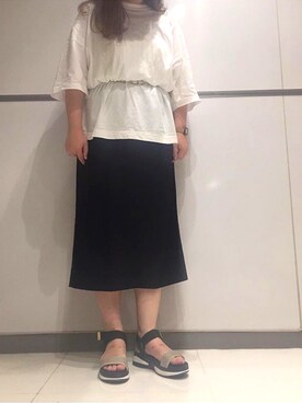 「Launa lea（ラウナレア）のアイテム」を使った、Launaleaさん（レディース・160cm）の夏コーディネート