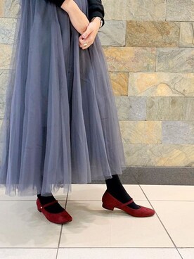 「Launa lea（ラウナレア）のアイテム（パンプス）」を使った、Launaleaさん（レディース・160cm）の冬コーディネート