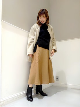 「レプシィム(LEPSIM)」｜megu_lpさん（レディース・160cm）の冬コーディネート