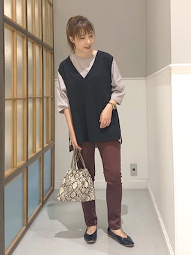 「レプシィム(LEPSIM)」｜megu_lpさん（レディース・160cm）の夏コーディネート