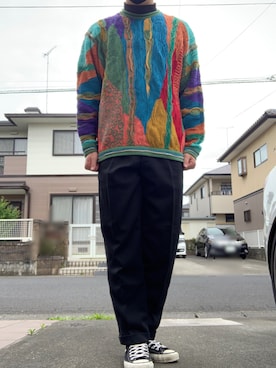 「COOGI」｜mさん（メンズ・175cm）の春コーディネート
