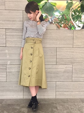 Risaさん（レディース・165cm）の春コーディネート