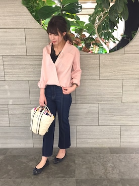 Risaさん（レディース・165cm）の春コーディネート