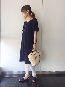 Risaさん（レディース・165cm）の夏コーディネート