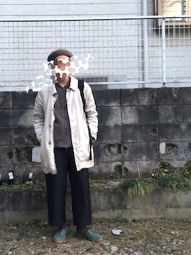 「confect（コンフォクト）のアイテム（ジャケット/アウター）」を使った、Dazaifu さん（メンズ・167cm）の冬コーディネート