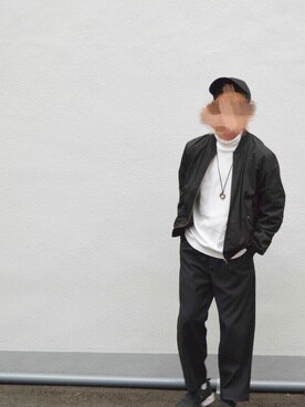 「newhattan（ニューハッタン）のWEGO/NEWHATTAN LOWキャップ（キャップ）」を使った、あさん（メンズ・165cm）の春コーディネート