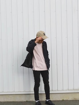 「プレーントゥ」｜あさん（メンズ・165cm・10代）の春コーディネート