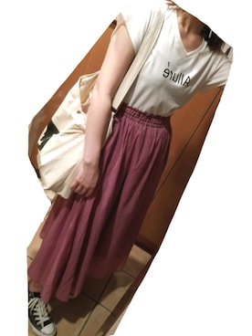 YUMI…さん(レディース・154cm)の夏コーディネート